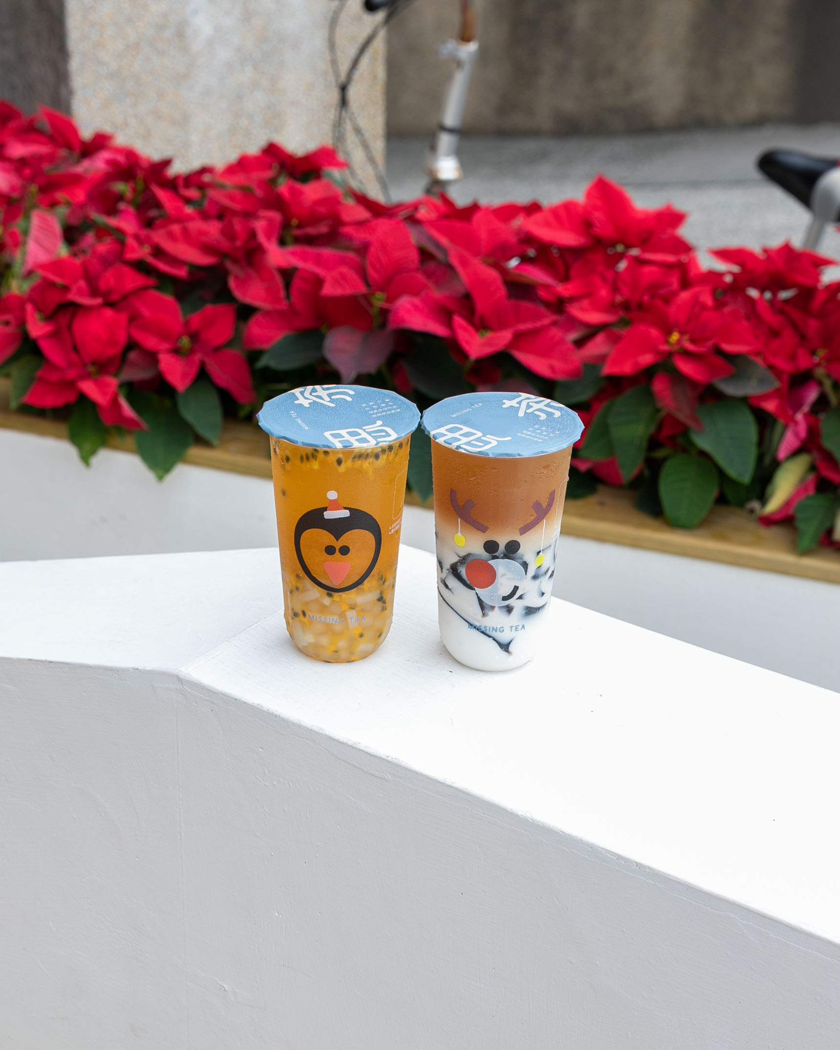新竹美食｜思茶竹北勝利店 冬季暖心現熬竹薑飲品與聖誕節杯季節限定上市。