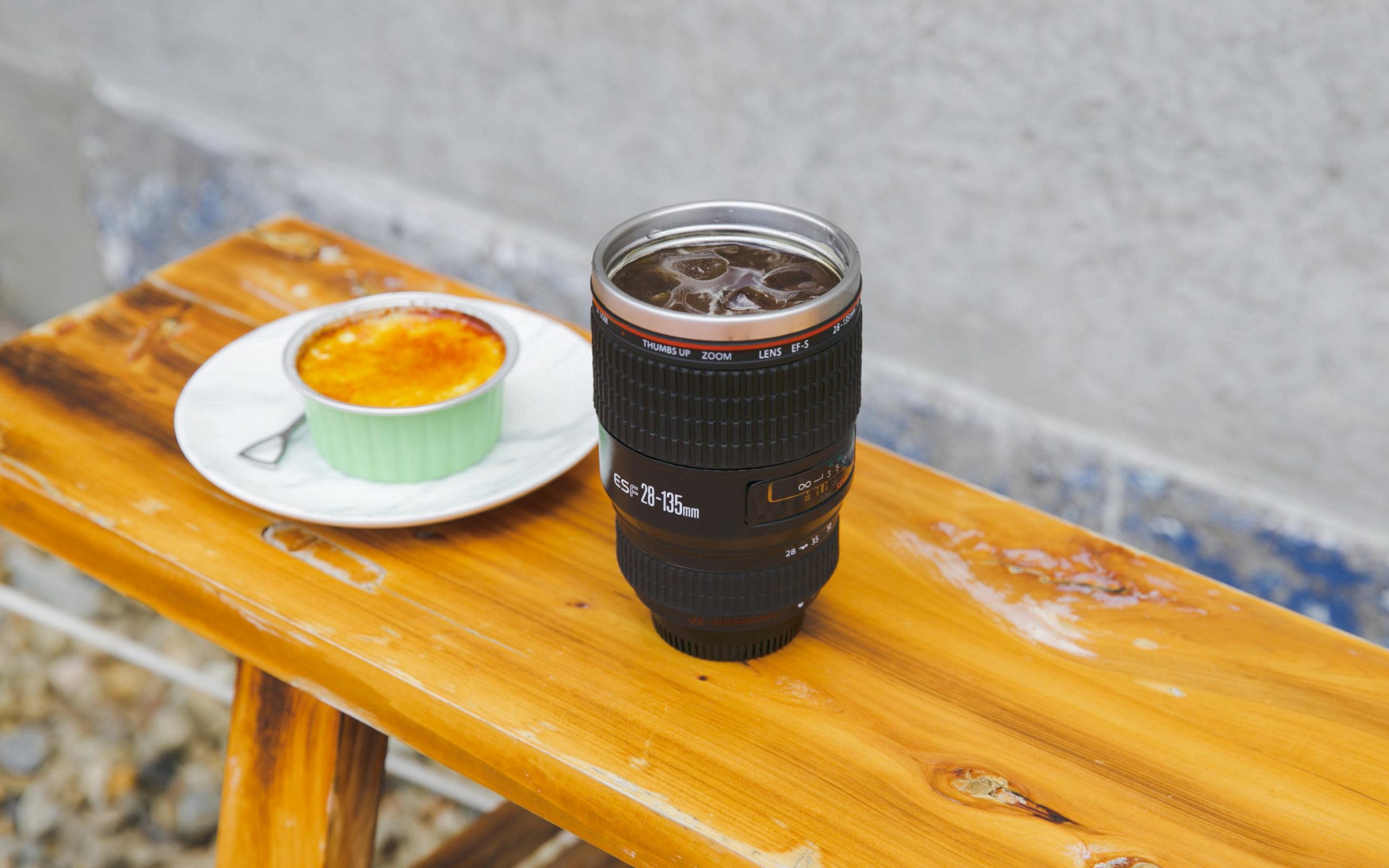 新竹美食｜影咖啡Inn Caffè 將軍村門市 鏡頭裡的黑美式。