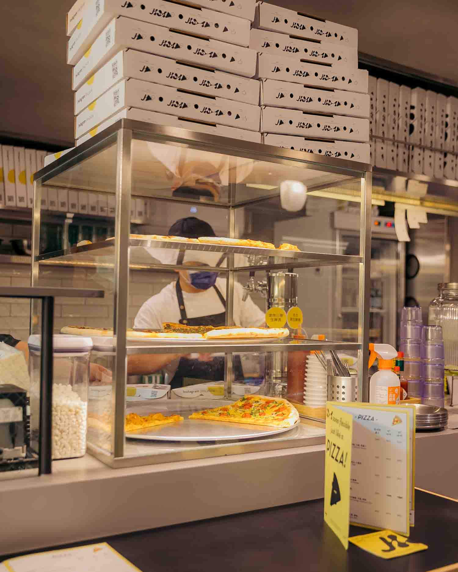 新竹美食-JIM’S PIZZA 道地美式紐約風格披薩店。