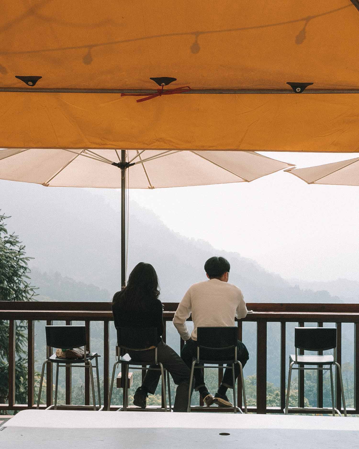 新竹美食-上山喝咖啡 大山上森林系人氣景觀秘境咖啡。